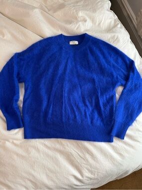Gorgeous Blue Cashmere Sweater Aritzia